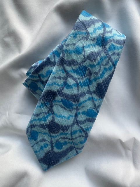 Charcoal Douppion Silk Tie main image 1