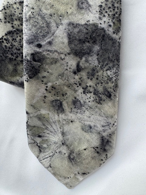 Dupioni Silk Eco-printed Tie 3