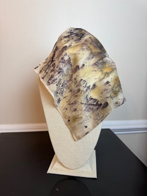 E202A - Eco-printed Pocket Square1