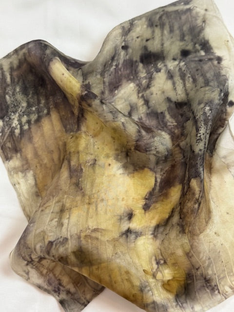 Eco-Print - Autumn - Pocket Scarf